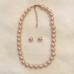 Necklace and earrings